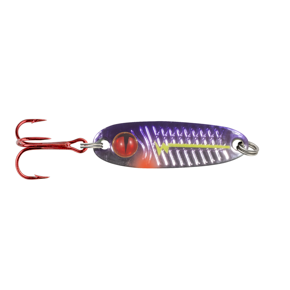 NORTHLAND TACKLE TUNGSTEN FORAGE MINNWO SPOON 1/16 OZ #16 HK PURPLE RACE CAR