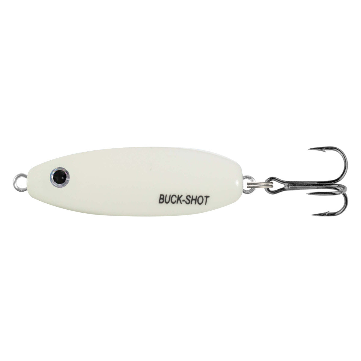 NORTHLAND BUCKSHOT RATTLE SPOON - 1OZ - #4HKSUPER - GLO WHITE