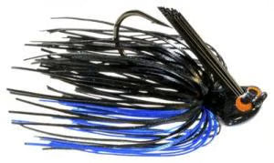 Z-Man CrossEyez Flipping Jig - Black/Blue - 3/8 oz.
