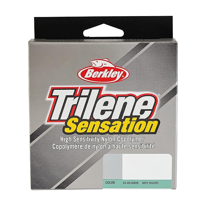 Berkley SNFS815 Trilene Sensation Professional Grade Mono, Clear, Filler Spool, 330 yards 8lb Test