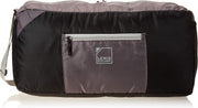 Lewis N. Clark 18-Inch-Packable Duffel With Neoprene Zip Pouch Duffel Bag, Black/Gray