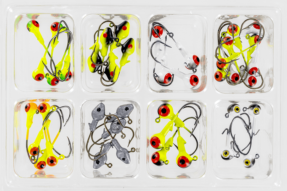 BIG BITE BAITS CRAPPIE JIGHEAD KIT (ASSORTED) / 40 PIECE