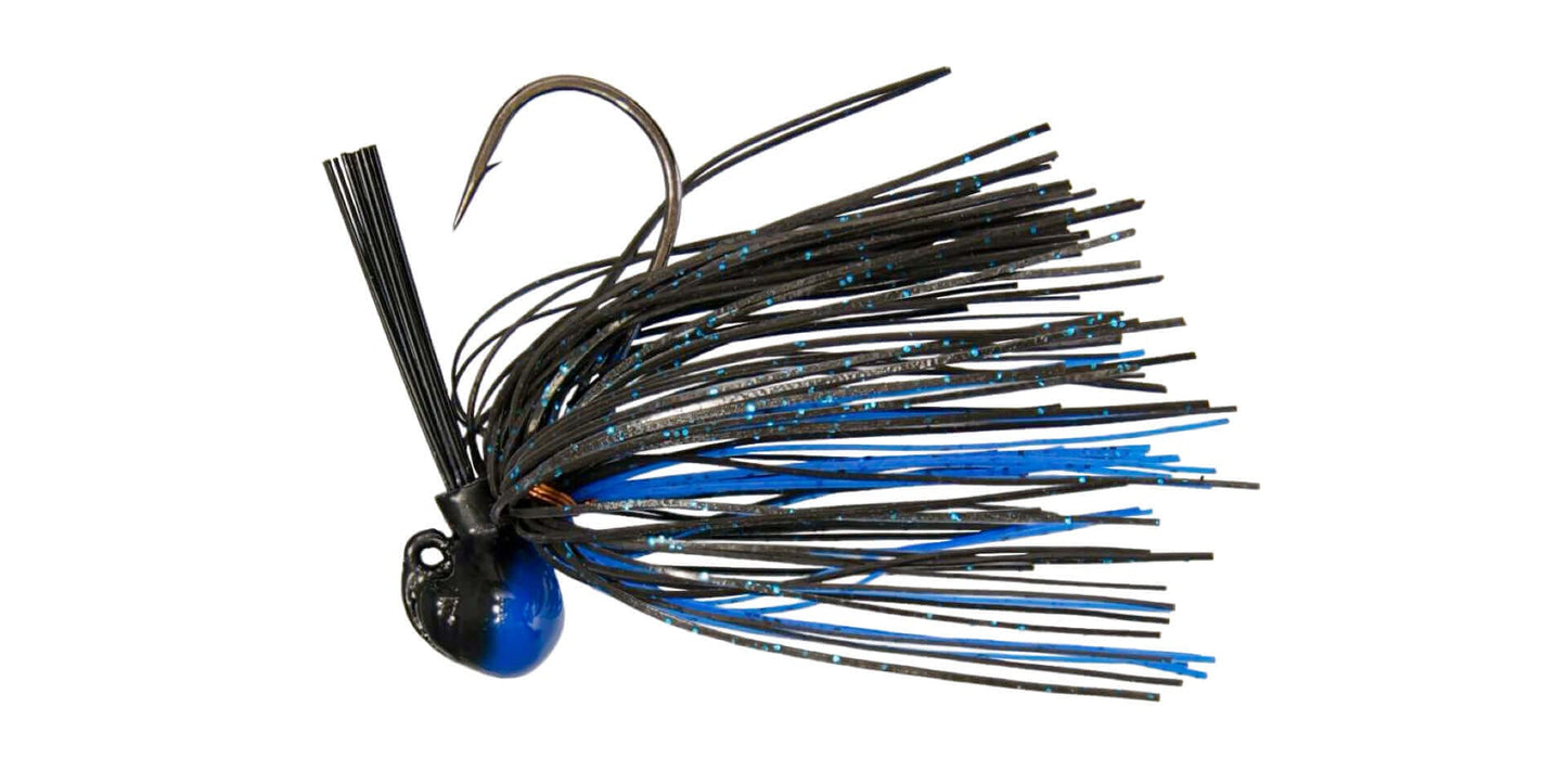 Big Bite Baits L.S. FOOTBALL JIG - 1/2 OZ - BLACK BLUE (1PK)