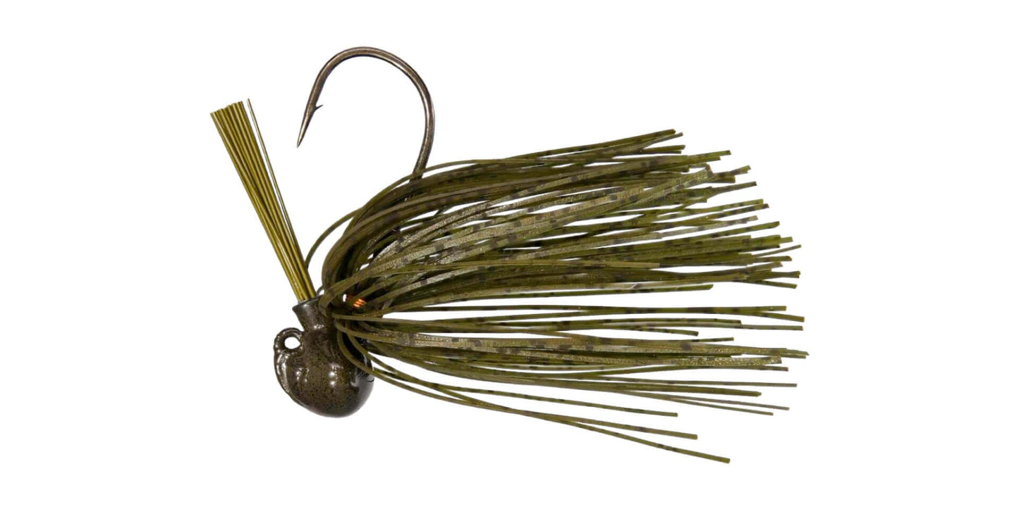 Big Bite Baits L.S. FOOTBALL JIG - 1/2 OZ - GREEN PUMPKIN (1PK)