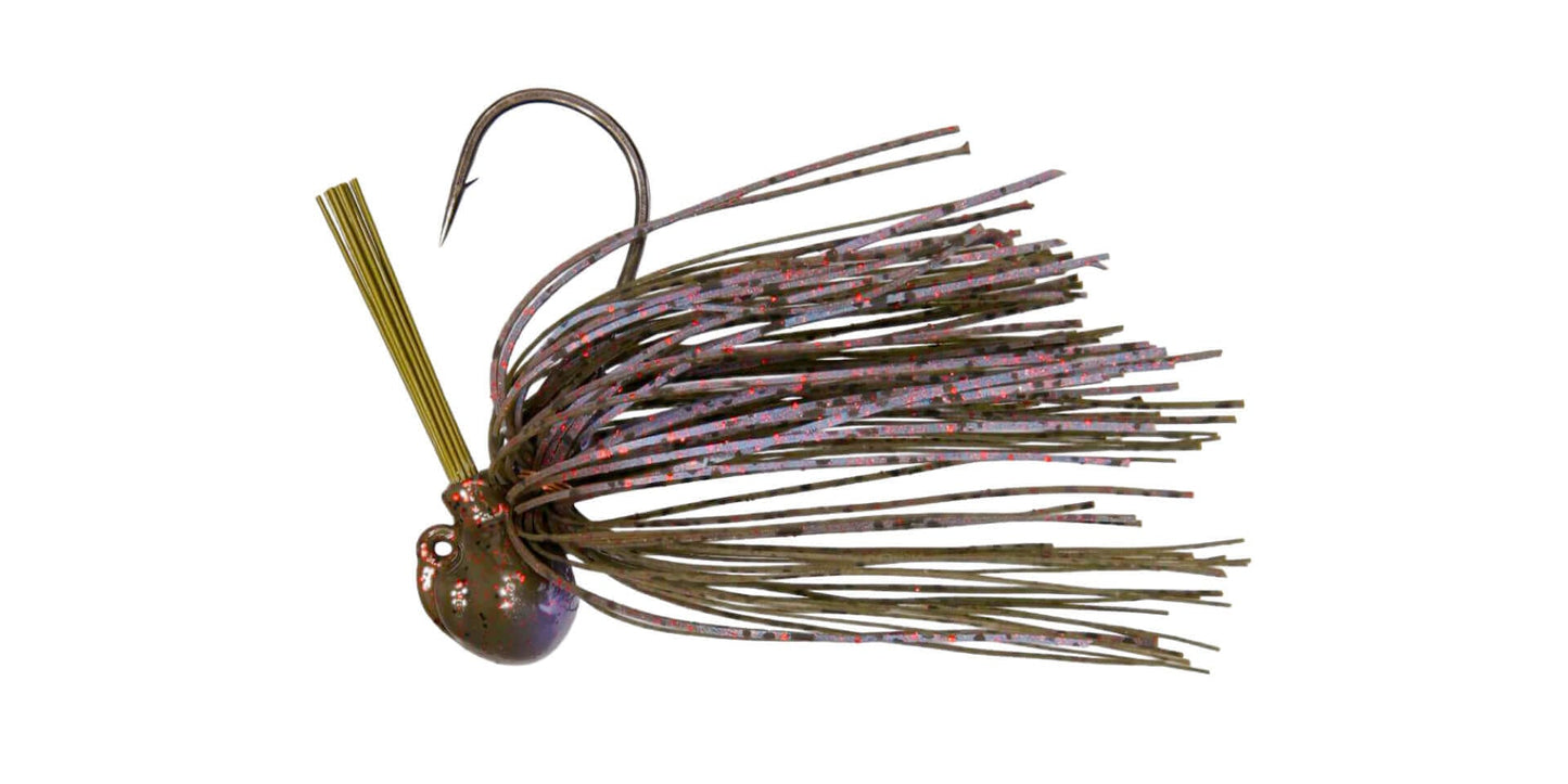 Big Bite Baits L.S. FOOTBALL JIG - 3/4 OZ - VEGAS FLASH (1PK)
