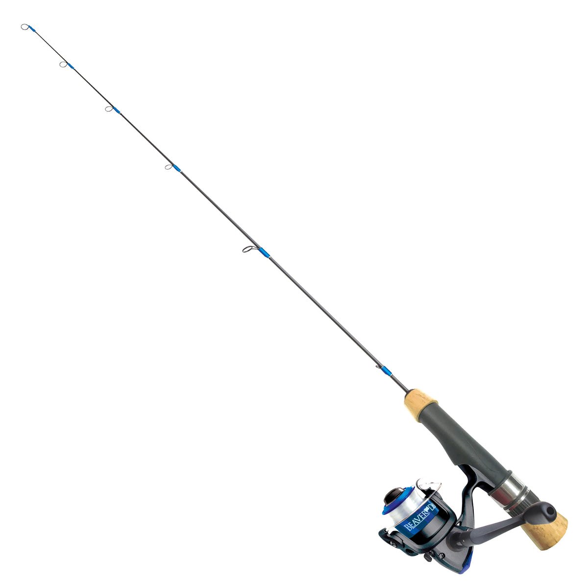 Beaver Dam Custom Carbon Ice Rod & Reel Combo