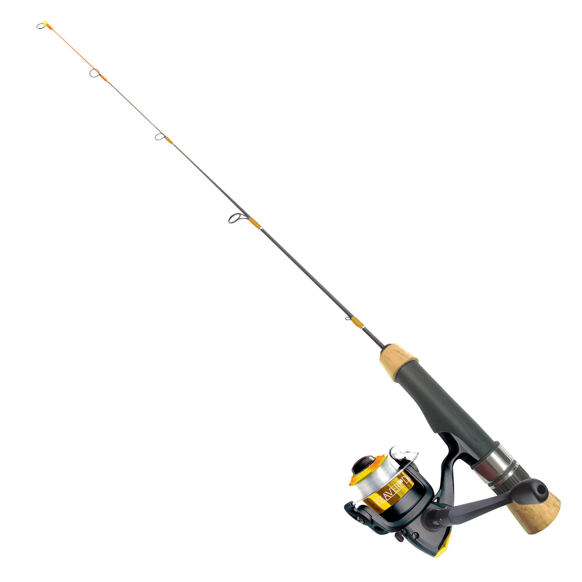 Beaver Dam Glass Noodle Ice Rod & Reel Combo