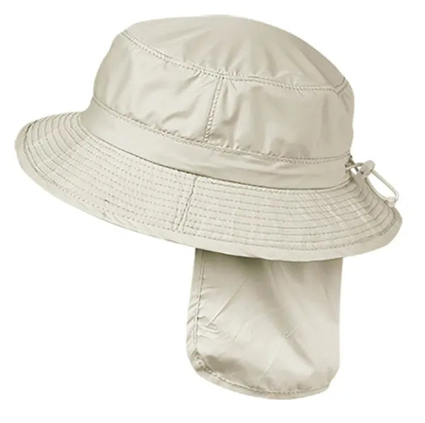 BRONER 79846B SUN BLOCK CP12 NECK FLAP CAP M/L;L/XL PUTTY - PUTTY | M/L& L/XL ASST