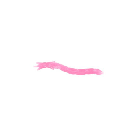 CLAM 10196CL BLOODI TAIL CP6 1 1/4" 8PK HOT PINK GLOW - HOT PINK GLOW