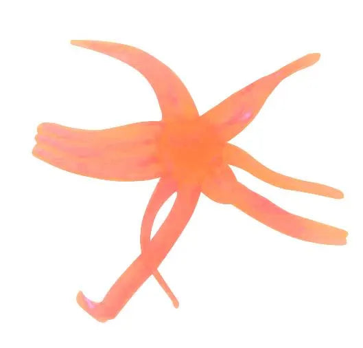 CLAM 10913CL NEKI TAIL CP6 7/8" 8PK BLAZE ORANGE GLOW - BLAZE ORANGE GLOW