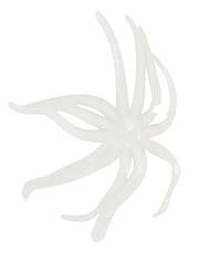 Clam Neki Tail 7/8" 8 Pack - Glow (10915CL)