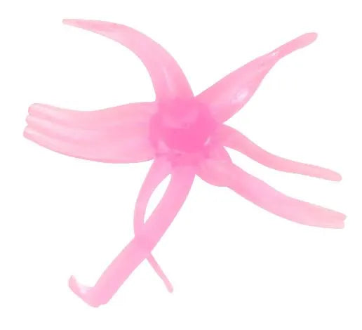CLAM 10917CL NEKI TAIL CP6 7/8" 8PK PINK GLOW - PINK GLOW