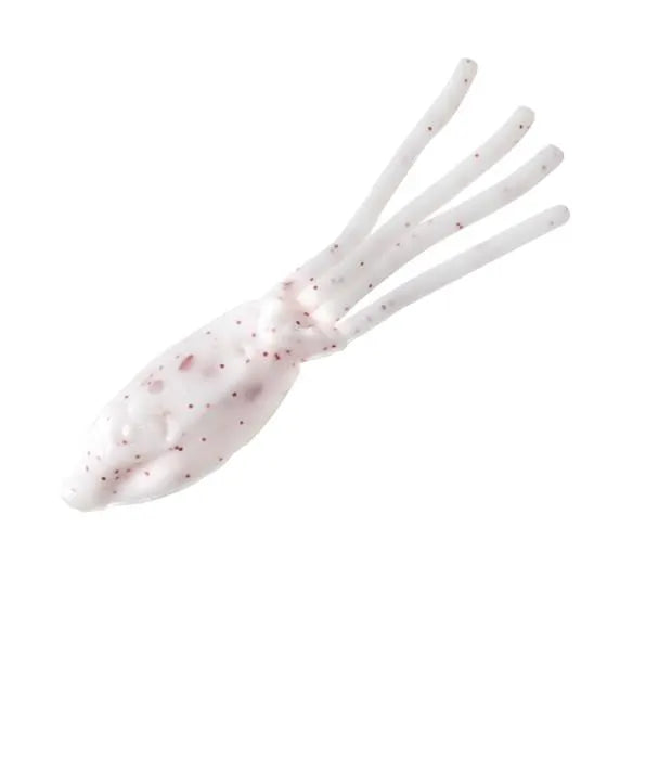 CLAM 9808CL MINOHEAD TAIL CP6 1 1/2" 8PK WHT/RED FLK - WHITE RED FLAKE | 1 1/2"