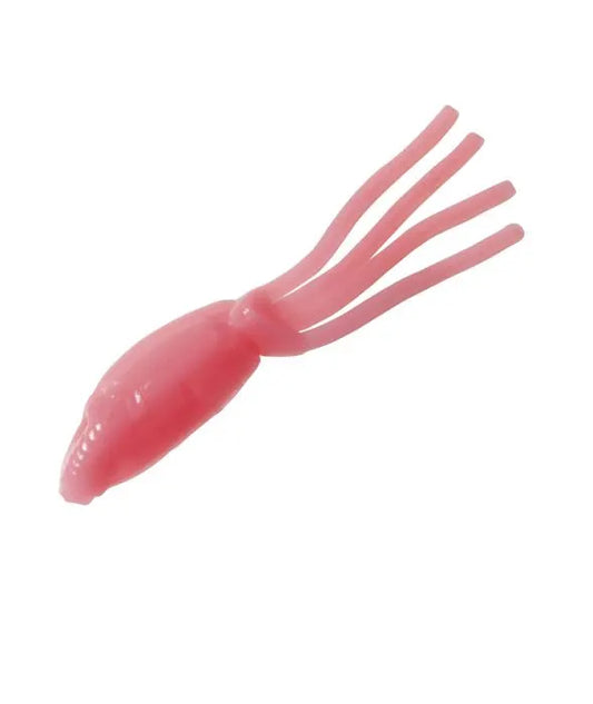 CLAM 9810CL MINOHEAD TAIL CP6 1 1/2" 8PK PINK GLOW - PINK GLOW | 1 1/2"