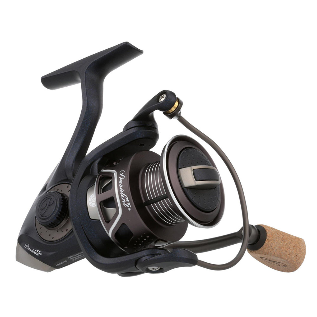 Pflueger President XT Spinning Reel, 6.2:1, 10 Bearing, Right/Left Hand