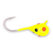 KENDER 3MM #16 Tungsten Jig CHARTREUSE BLACK ORANGE SPOT GLOW TUNGSTEN JIG