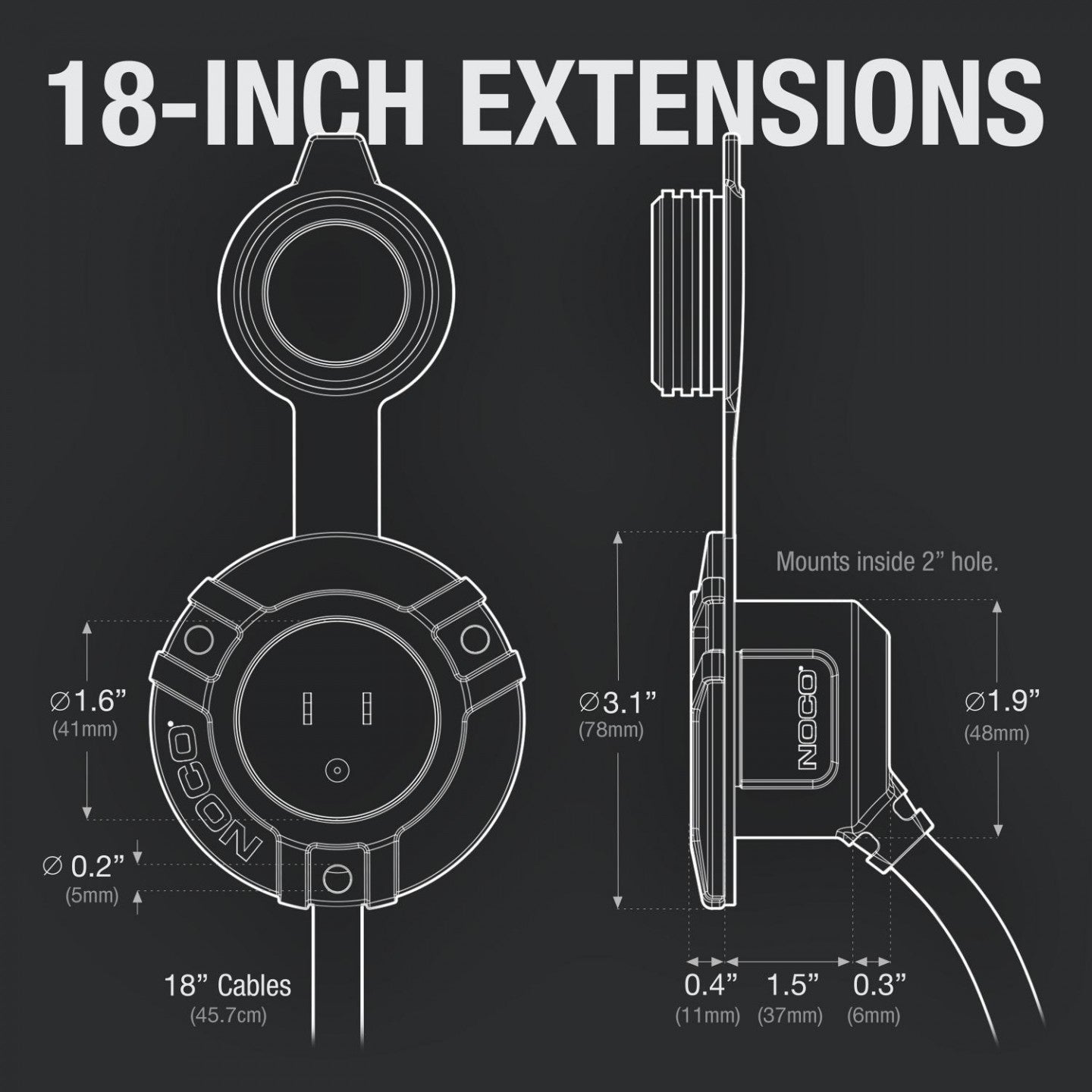 NOCO  AC Port Plug