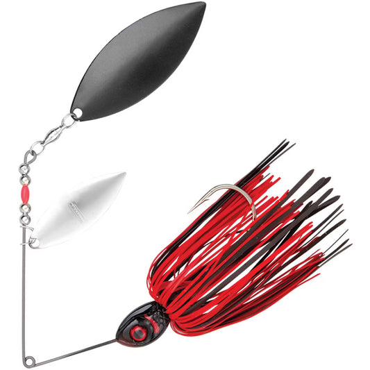 Booyah Baits Pikee 1/2 oz Fishing Lure - Red Craw/Nickel & Black Willows