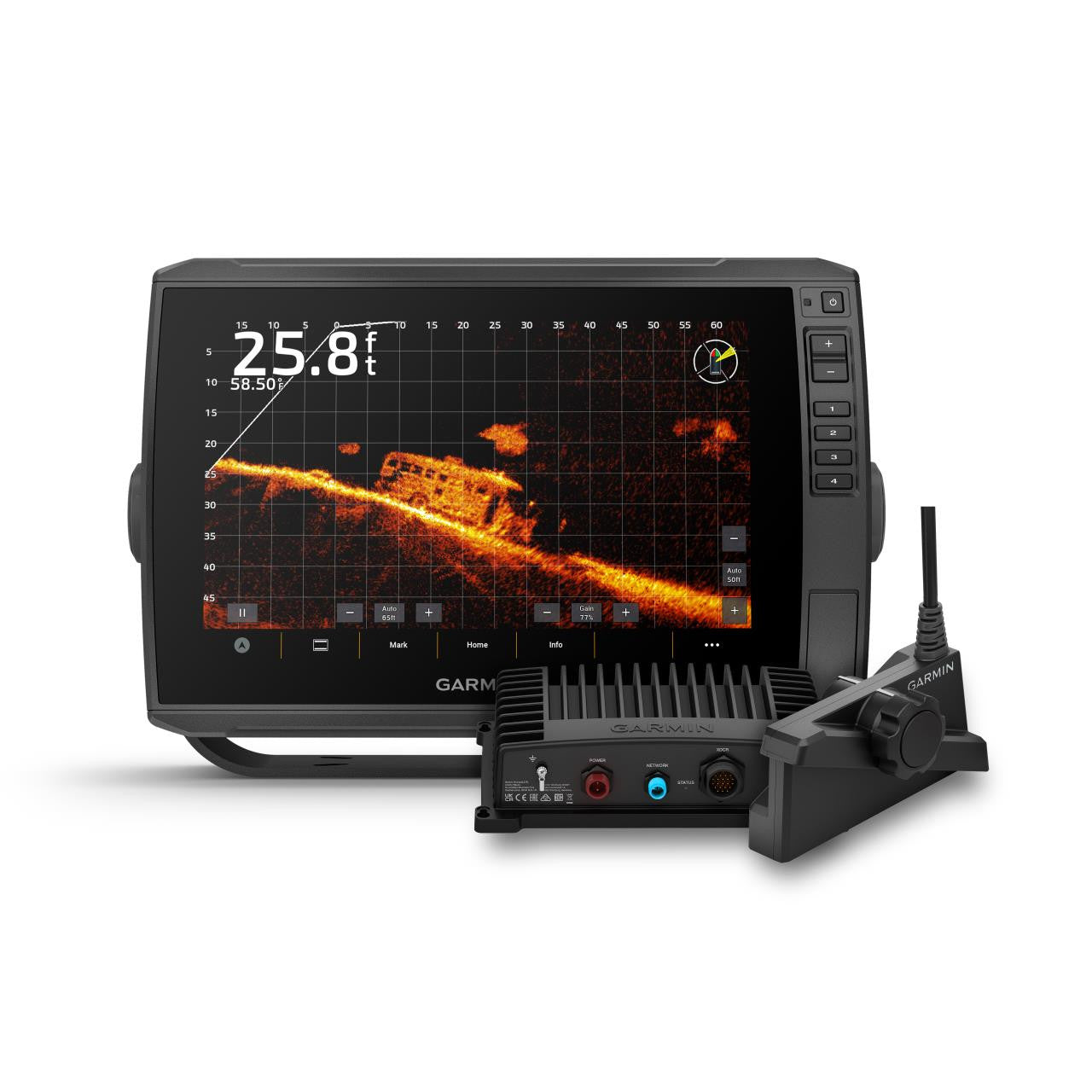 Garmin Echomap Ultra 2 10" Livescope Plus Bundle