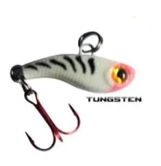 KENDERS T193 TUNG T-RIP CP12 3/4" #14TRBHK WHTTIGRGL - WHITE TIGER GLOW | 3/4" #14 TREBLE HOOK