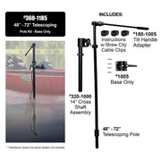 Brew City telescoping transducer pole kit