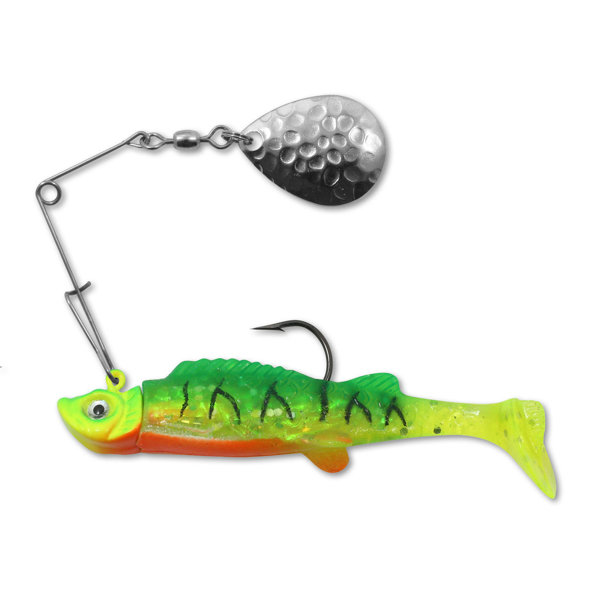 NORTHLAND MIMIC MINNOW SPIN / 2-1/8" / 1/8 OZ - #1 HK / FIRETIGER