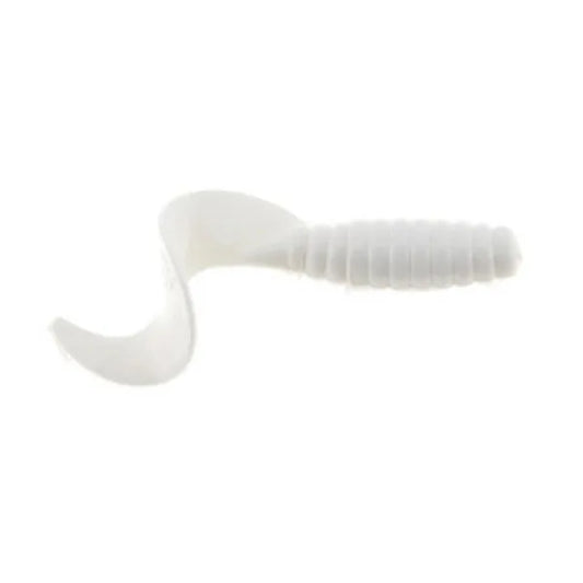 BERKLEY PBHPG3WH CP6 3" POWER GRUBS 3" WHITE - WHITE | 3"