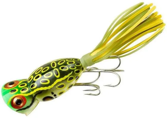 PRADCO ARBOGAST G760509 CP3 3/8OZ HULA POPPER BULL FROG - BULL FROG | 3/8OZ
