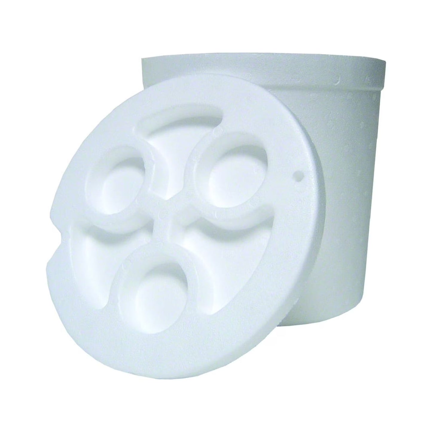 Plastilite Styrofoam Insulated 5 Gallon Bait Bucket Liner, 6 Pack
