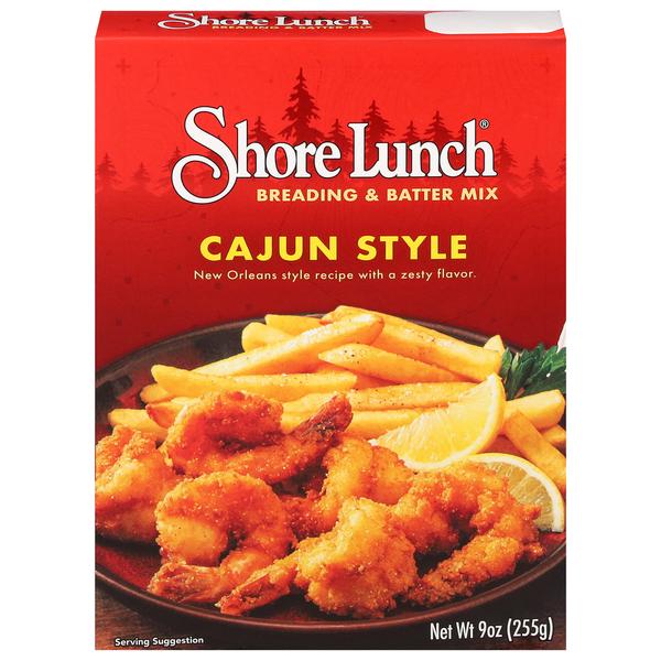 Shore Lunch Cajun Style Fish Breading & Batter Mix – 9 oz