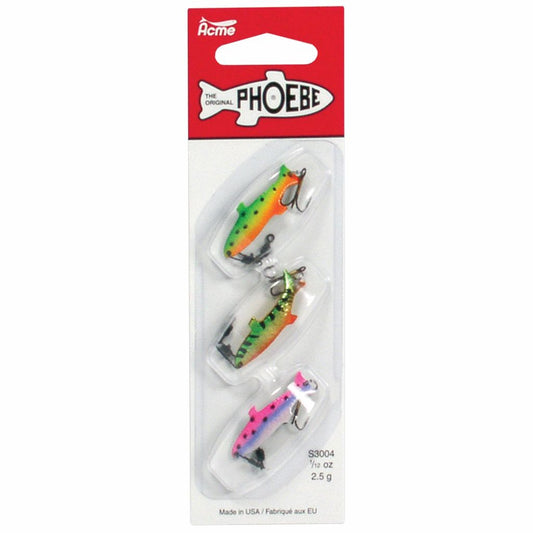 Deluxe Phoebe 1/8 Ounce-3 Pack