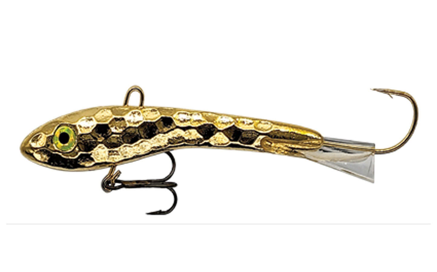 Moonshine Hammered Gold Shiver Minnow