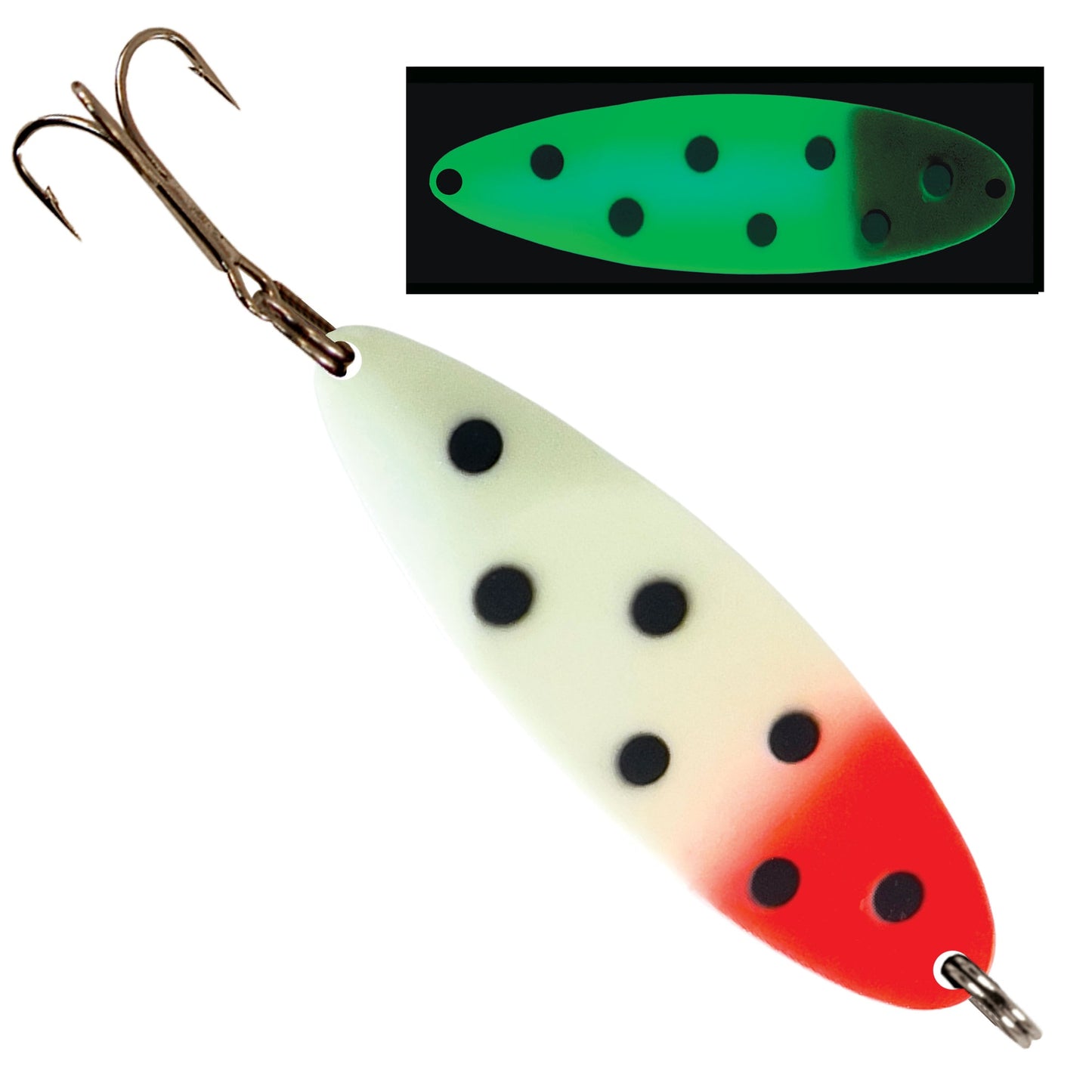 bloddy nose trout lure Moonshine Glow – Dewey Catchem & How