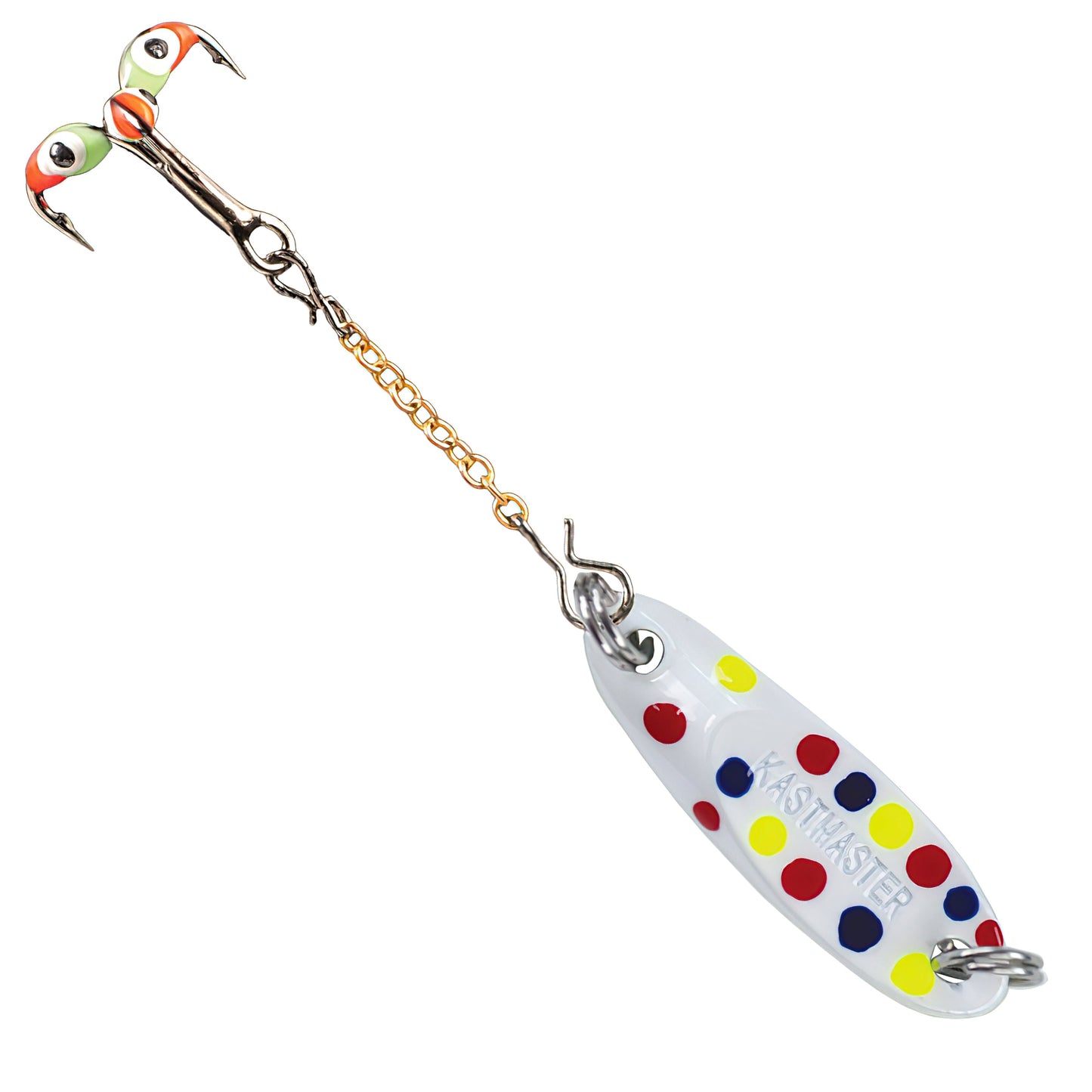 D-Chain Kastmaster Featuring "Glow Eye" Hooks