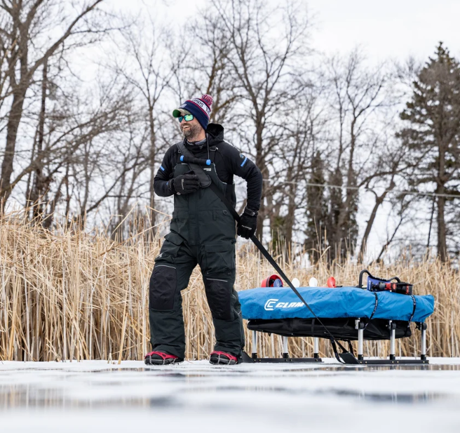 Clam Pack Trap 2 Insulated Flip-Over Ice Fishing Shelter – 2 Person
