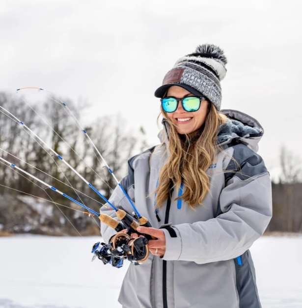 CLAM Women's Float Parka – Insulated Ice Fishing Jacket