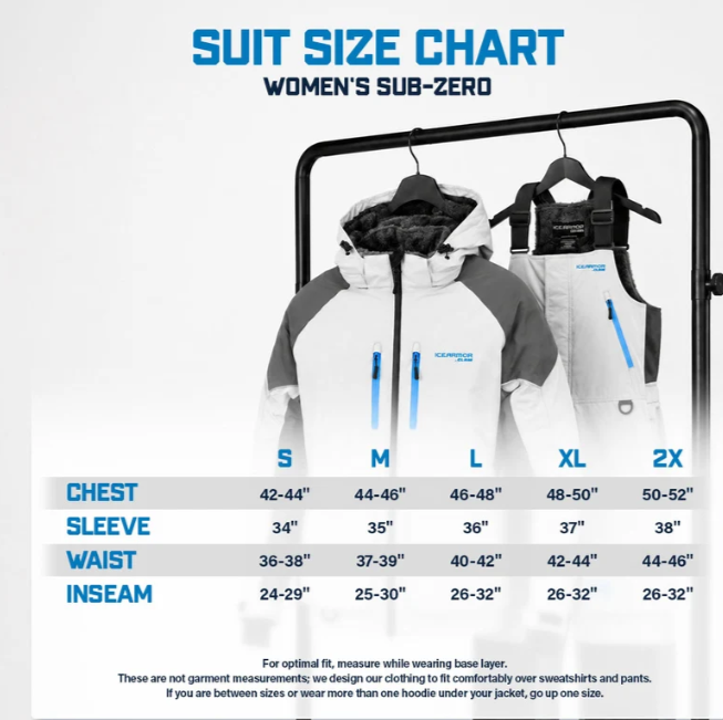 CLAM Women's Float Parka – Insulated Ice Fishing Jacket