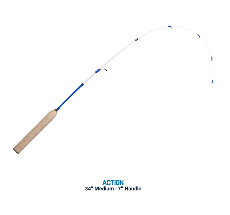 Clam TS Series 34" Medium Ice Fishing Rod