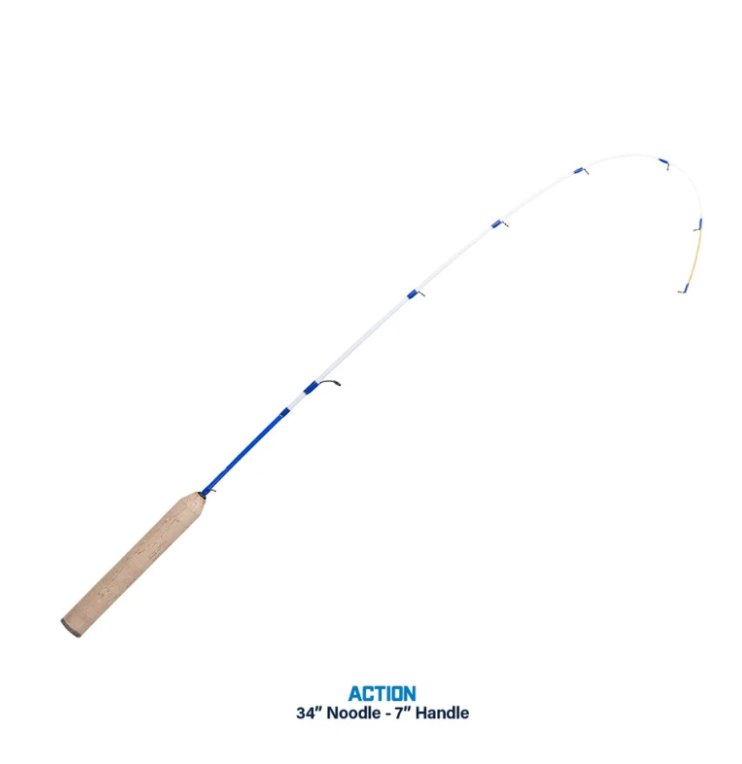 Clam TS Series Noodle Ice Fishing Rod – 34"