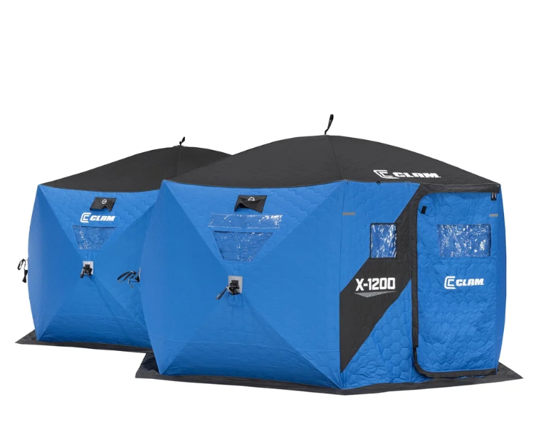 Clam X-1200 Thermal Insulated Hub Ice Fishing Shelter