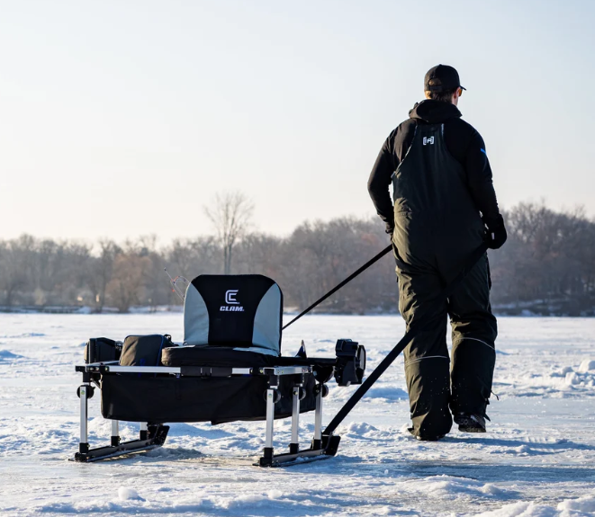 Clam PackSled – Portable Ice Fishing Gear Sled