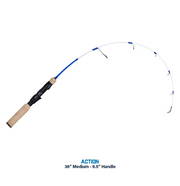 Clam TS Series Predator Ice Fishing Rod – 36" Medium