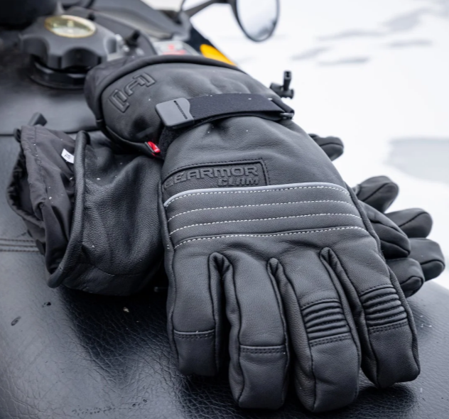 IceArmor by Clam Renegade Leather Gloves