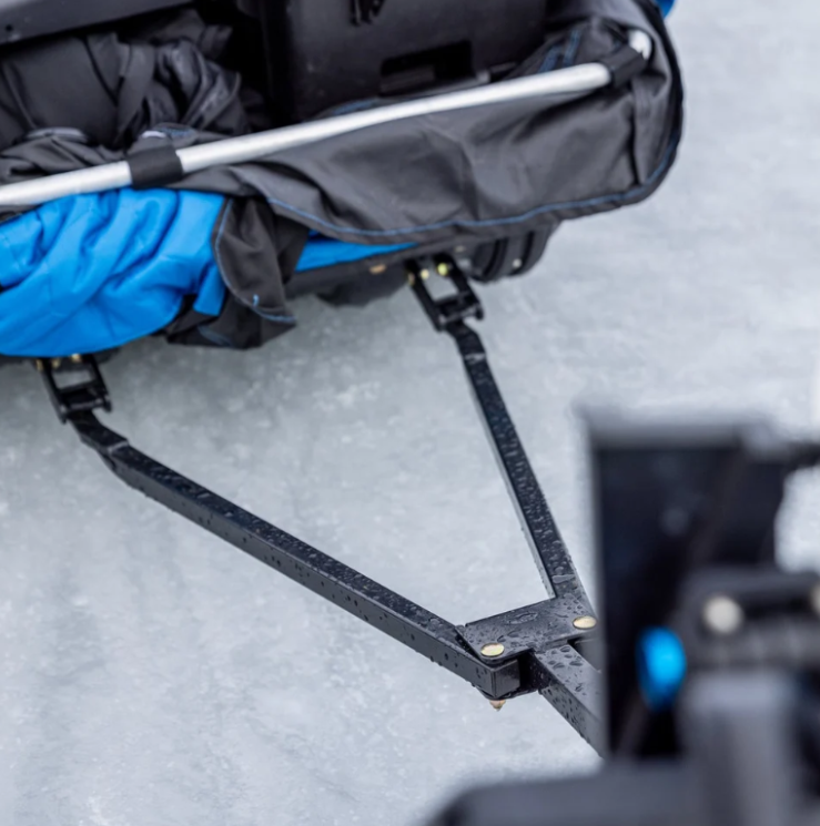 Clam Cinch Hitch – Ice Fishing Sled & Shelter Towing Accessory