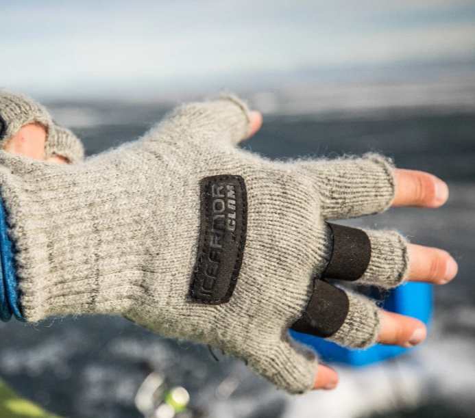 IceArmor by Clam Wooly Fingerless Gloves