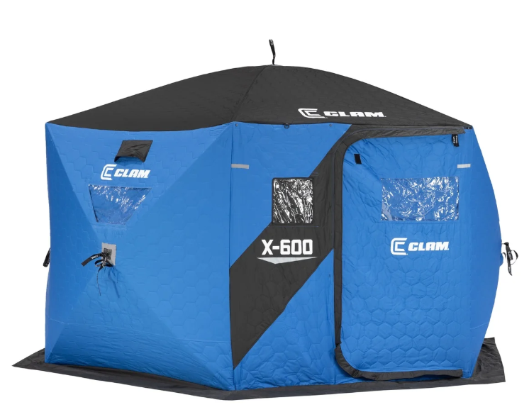 CLAM X-600 Thermal 6-Sided Hub Shelter