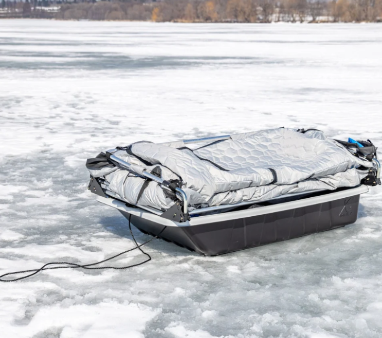 Clam Denali X4 Thermal Insulated 4-Person Ice Fishing Shelter