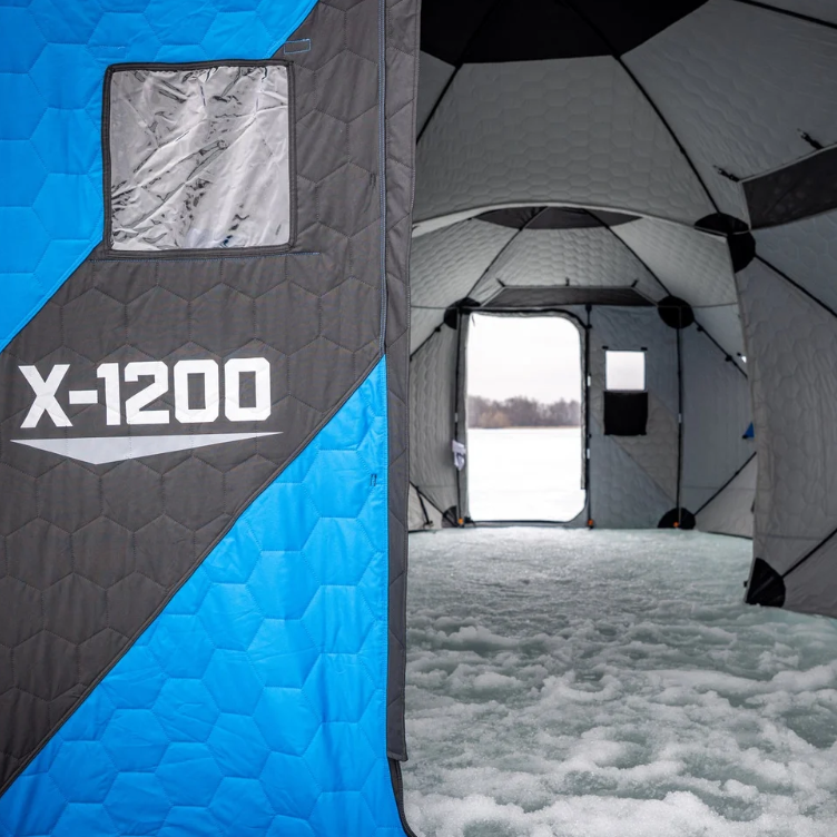 Clam X-1200 Thermal Insulated Hub Ice Fishing Shelter