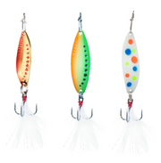 Clam Leech Flutter Spoon Kit – 3 Pack