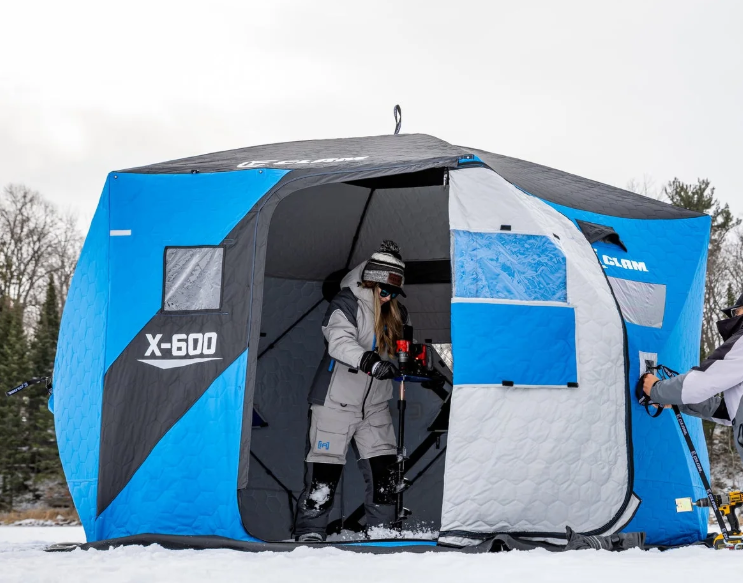 CLAM X-600 Thermal 6-Sided Hub Shelter